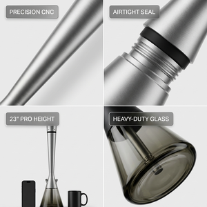 Chicha de luxe en gros, 23 pouces, avec tuyau, design du fabricant, logo personnalisé - Product Image 4