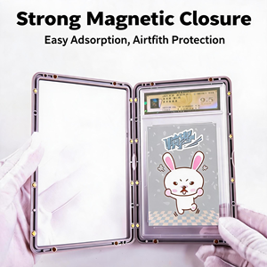 Magnetic PSA Graded Card Slab Protective Case Anti-UV PSA Slab <b>Holder</b> for Grading Collectible Cards - Product Image 2