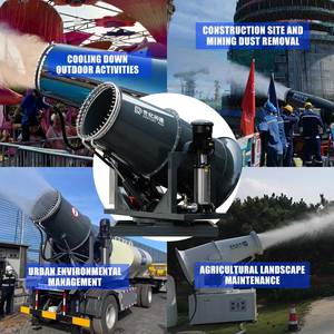 Vehículo Pulverizador para Canteras de 40 m, Pulverizadores Montados en Vehículos, Cañón de Niebla de Marca, Pulverizador para Supresión de Arena - Product Image 3