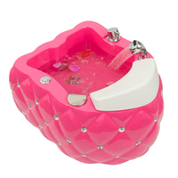 Offre Spéciale Électrique Portable Pédicure Chaise Bain De Pieds Spa Masseur avec Bassin Machine De Massage et Jet Jets
