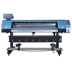1.8 m Multicolor DX5/DX7/XP 600/5113 printhead vinyl printer mesin