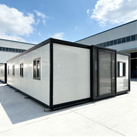 Maison préfabriquée pliable prête à l'emploi en conteneur, mobile et transportable, à vendre – Prix des maisons mobiles pliantes préfabriquées