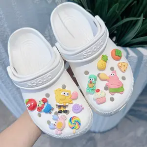 Amuletos de diseñador de dibujos animados de resina Amuletos de diseñador personalizados para zapatillas