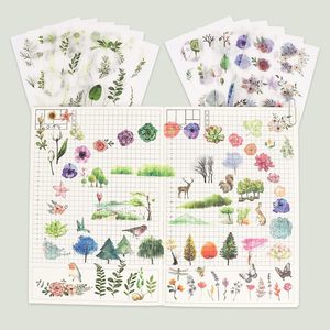 Tùy Chỉnh Màu Nước Dán Thiết Lập Trang Trí Sticker Cho Scrapbooking Kid DIY Nghệ Thuật Thủ Công Album <span class=keywords><strong>Bullet</strong></span> Nhật Bản - Product Image 6