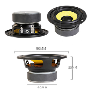 Haut-Parleur Médium-Grave de 3 Pouces, Unité Audio Domestique 30-80W, Caisson de Basses Lourd Haute Puissance pour Voiture, Amplificateur Sonore Hifi - Product Image 1
