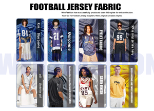 Camiseta de Fútbol Personalizada para Hombre, de Manga Corta, Talla Grande, 100% Poliéster, con Parches Gráficos, Cuello Redondo, <span class=keywords><strong>Jersey</strong></span> de Fútbol de Alta Calidad - Product Image 6