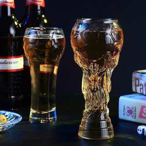 Chope à bière en verre borosilicate résistant à la chaleur <span class=keywords><strong>pour</strong></span> <span class=keywords><strong>regarder</strong></span> des matchs en plein air, jeu de football, tasse à bière en verre - Product Image 2