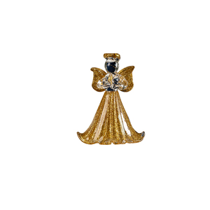 Glass Angel <b>Christmas</b> Decorations -6pcs Boxed Set with <b>Golden</b> Flashing Wings, Can hang the <b>Christmas</b> <b>Tree</b>. - Product Image 6