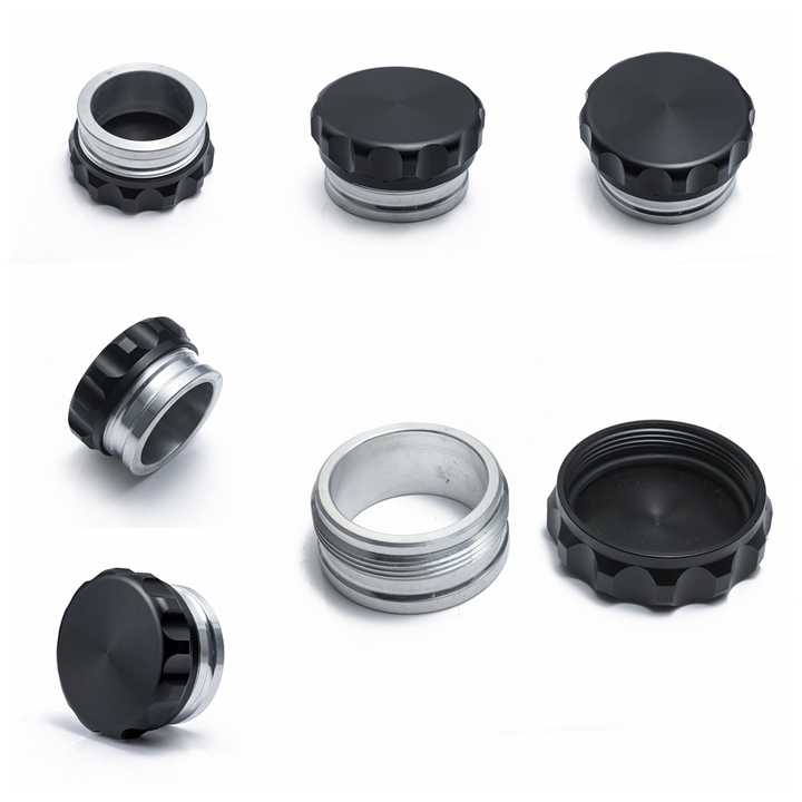 EPMAN Aluminium Weld on Filler Neck OD 2.5" ,3" Fuel Oil Tank Oil Fuel Surge Tank Water Tank & Radiator & Coolant Reservoir Cap