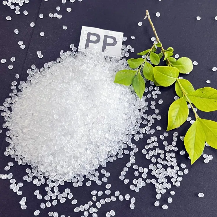 PP granula alami bahan baku kaku tinggi dampak tinggi aliran tinggi partikel plastik Polipropilena otomotif
