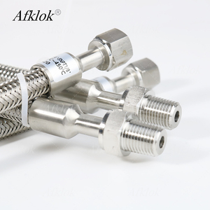 1 mét 316 thép không gỉ kim loại bện Ống 230 thanh áp lực cao 1/4 <span class=keywords><strong>NPT</strong></span> m đến 1/8 <span class=keywords><strong>NPT</strong></span> <span class=keywords><strong>f</strong></span> Cổng kết nối bề mặt đánh bóng - Product Image 2