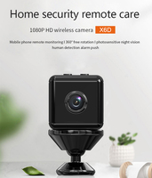 Caméra miniature Wifi de sécurité pour bébé à domicile vidéo HD 1080P sans fil grand angle DVR vision nocturne infrarouge mini petites caméras