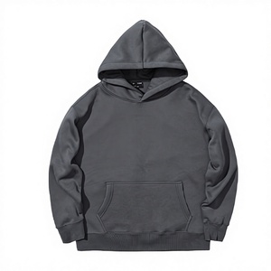 Sudaderas y Hoodies para Hombre 100% Algodón, Estilo Vintage Casual, Otoñales, Extra Grandes, Forro Polar Grueso, Personalizables con Logotipo - Product Image 2