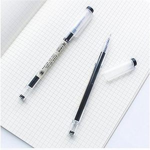 Fornitura di <span class=keywords><strong>cancelleria</strong></span> per scuola di ufficio in stile giapponese 12 pz/set nero penne a inchiostro Gel asciugatura rapida penna Ultra Fine da 0.35mm - Product Image 5