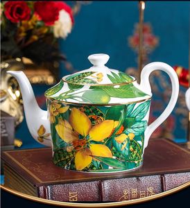 Ensemble de café en porcelaine fine de luxe, 15 pièces, série Forêt tropicale, avec boîte cadeau - Product Image 3