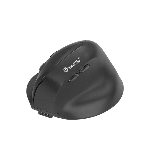 Hot-sale Rechargeable USB Dual Mode 2.4G&BT Wireless Vertical Mouse with Adjustable DPI 6D Buttons Ergonomic for Right Hand
