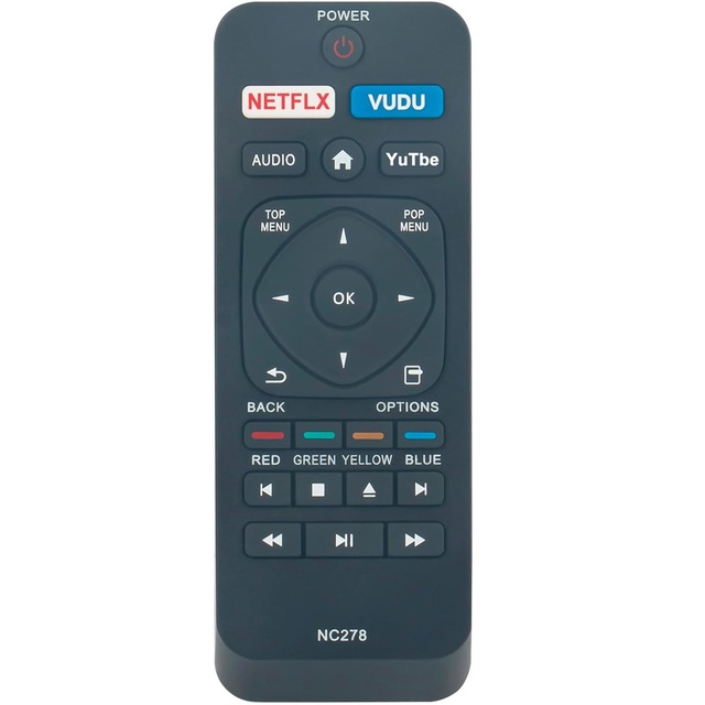 NC278 NC275UH NC275 Replaced Remote Control Blu-ray DVD Player BDP2501/F7 BDP2501 BDP2501/F7A