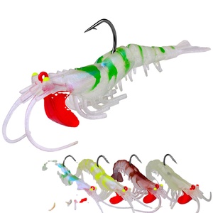 Leurre à crevettes à action réaliste pour <span class=keywords><strong>truite</strong></span> <span class=keywords><strong>mouchetée</strong></span>, sébaste, flet Snook Bass, leurres d'eau douce et d'eau salée - Product Image 1