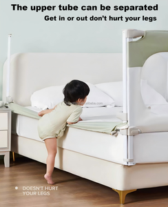 Barrière <span class=keywords><strong>de</strong></span> <span class=keywords><strong>lit</strong></span> pour bébé, réglable <span class=keywords><strong>en</strong></span> hauteur verticale sur 28 niveaux, lot <span class=keywords><strong>de</strong></span> 3, barrières <span class=keywords><strong>de</strong></span> <span class=keywords><strong>lit</strong></span> pour bébé, <span class=keywords><strong>longueur</strong></span> personnalisable, barrière <span class=keywords><strong>de</strong></span> sécurité pour enfant pour tous les lits - Product Image 4