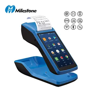 MHT-M1Mobile android pos portátil pos terminal com 3g wifi azul scanner de código de barras dente pos sistema terminal