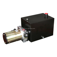 Mini table élévatrice portable 220v avec double effet 12v/24/48v DC chasse-neige électrique Chine alimentation directe unité de bloc d'alimentation hydraulique