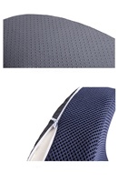 Coussin de siège orthopédique personnalisable JYM avec mémoire de forme pour le coccyx et soutien lombaire, respirant, pour soulager les douleurs aux fesses et au dos en voiture