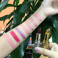 Vente en gros OEM de rouge à lèvres changeant de couleur, luxe, végan, lisse, hydratant, longue tenue, gloss à lèvres
