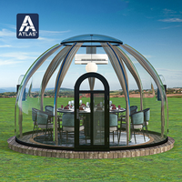 Carpa de Hotel Burbuja Transparente de Lujo de 3m |   Domo para Observación de Estrellas al Aire Libre para Glamping, Resorts y Campamentos