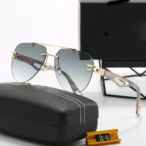 24 High Quality Luxury Brand Sunglasses Women Polarized Fashion Metal Eye <b>Ladies</b> Vintage Brand Designer Female <b>Sun</b> <b>Glasses</b> - Product Image 3