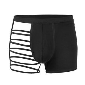 100% coton vente en gros, sous-vêtements Sexy pour hommes, slips à bretelles, sous-vêtements pour hommes, <span class=keywords><strong>Boxer</strong></span> respirant, poche bombée, culotte jockstrap <span class=keywords><strong>Boxer</strong></span> - Product Image 6