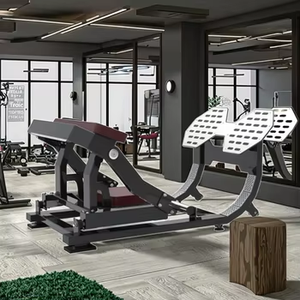 Máquina ajustable comercial para puente de cadera con carga de placas, equipo de entrenamiento de glúteos y parte inferior del cuerpo para gimnasio - Product Image 4