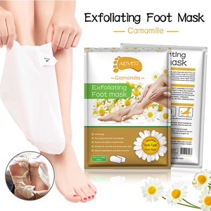 Calcetines nutritivos para el cuidado de los pies, mascarilla de lámina de manzanilla Natural, orgánica, exfoliante - Product Image 3