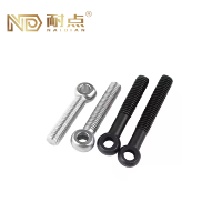 Boulon à œil en acier inoxydable résistant à la corrosion, forgé, norme DIN580, haute résistance à la traction, pour machines de levage lourdes