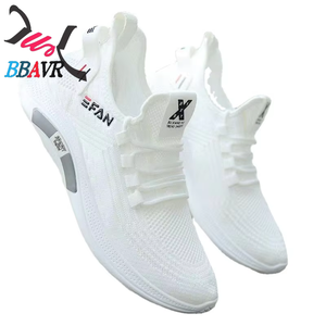 YONGGE 2023 Zapatos Deportivos para Hombre, Populares, de Malla Transpirable, Blancos, con Amortiguación, para Verano - Product Image 1