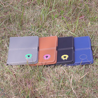 Nouveau porte-cartes de score en PU avec marqueur de balle, personnalisable avec logo, différentes couleurs, pour clubs de golf 2026