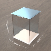 Coffret d'exposition en plastique transparent et personnalisé, boîte-cadeau pour jouets, coffret acrylique pour noël, pièces