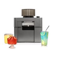 Machine à glace en flocons pour la production continue de glace, avec 15 vitesses rapides, sans sucre ajouté, pour la préparation de lait, jus et crème glacée