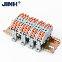 JINH 5P CMK-425A Type de ressort Compact Mini Levier Typr Bornier Pousser Câble Connecteur pour Fil Connecteur