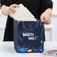 Nouveau design simple personnalisé tigre imprimé animal étanche isotherme déjeuner sac isotherme enfants sac de pique-nique pour les enfants