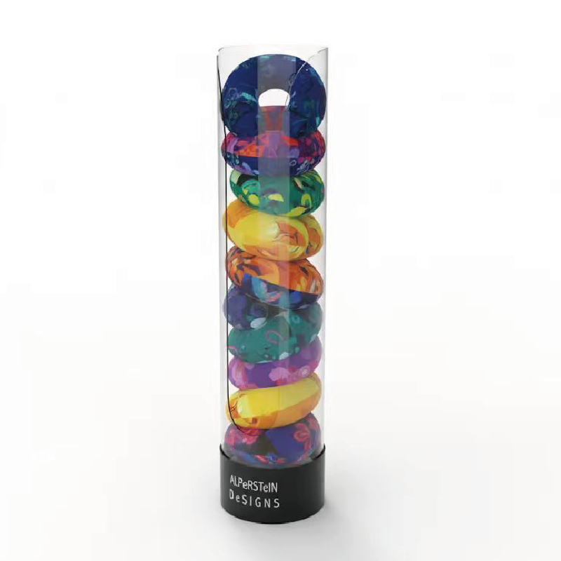Custom U Shape Fireproofing Acrylic Neck Pillow Display Racks for Retail Store — view 1