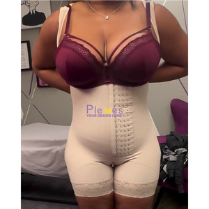 Prenda médica de alta compresión para mujer Etapa 2-3 Fajas postoperatorias con curvas Fajas colombianas Moldeadoras para todos los días Fajas postoperatorias - Product Image 1