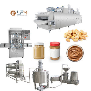 สายการผลิตเนยถั่วอัลมอนด์อุปกรณ์ทำเนยถั่วอัตโนมัติ500กิโลกรัม/ชั่วโมง - Product Image 2