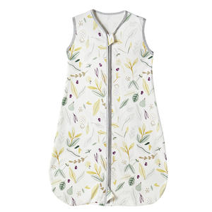 Sacco Nanna per Neonati 0-6 Mesi 1.0 TOG in Puro Cotone Coperta Indossabile con Cerniera Bidirezionale Traspirante Sacco a Pelo per Neonati - Product Image 6