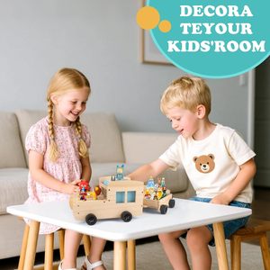 <span class=keywords><strong>Étagère</strong></span> de rangement pour Tonies ZJH, <span class=keywords><strong>étagère</strong></span>s flottantes magnétiques en bois, montage mural, figurines pour 1/2 joueur, présentoir pour enfants, collection 20-30 - Product Image 2
