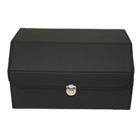 Grande boîte de rangement pliable en PVC pour coffre de voiture avec couvercle, boîte de rangement pour accessoires de voiture avec service OEM