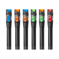 Lápiz de prueba de fibra óptica de luz roja de 5/10/20/30 km, herramienta de empalme en frío con conectores SC/FC/ST/LC - Venta al por mayor