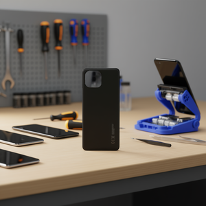 Cover posteriore nera di ricambio per Xiaomi Mi 11 Lite per cellulare - Product Image 2