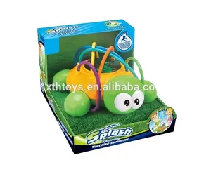 Newest Hot Sell Summer Water Toys Funny Rain Gun Sprinkler System For Garden Toys Sprinklers 360 Plastic Turtles For Kids Boys