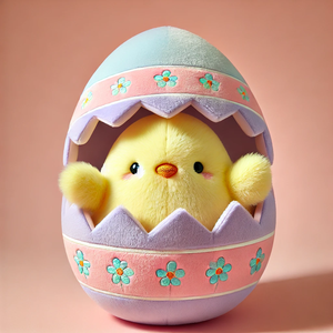 Custom Festive <strong>Easter</strong> <strong>Chick</strong> and Egg Plush Toys Cute Soft <strong>Easter</strong> Stuffed Toys for Kids - Product Image 5