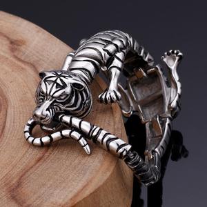 KALEN Hip Hop Crocodile Tigre Léopard De Haute Qualité En Acier Inoxydable Bracelet Pour Hommes KB104111-<span class=keywords><strong>BD</strong></span> - Product Image 6